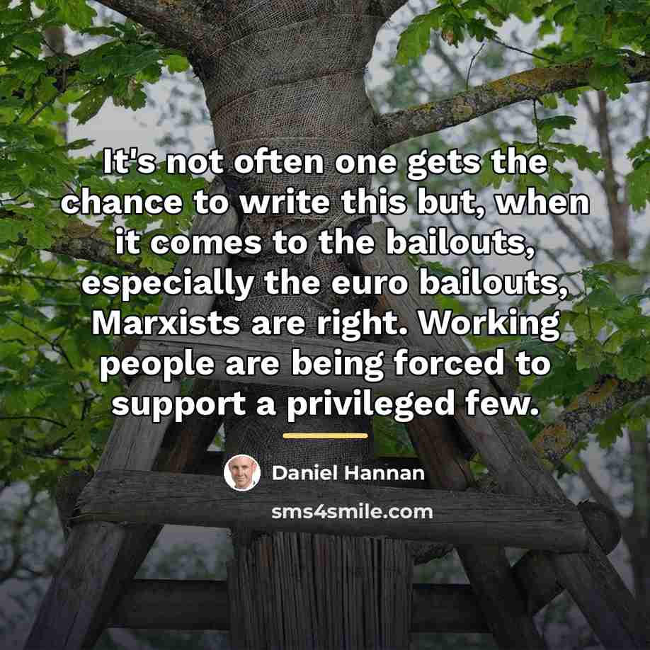 “It's not often one gets the chance to write this…” quote by Daniel Hannan