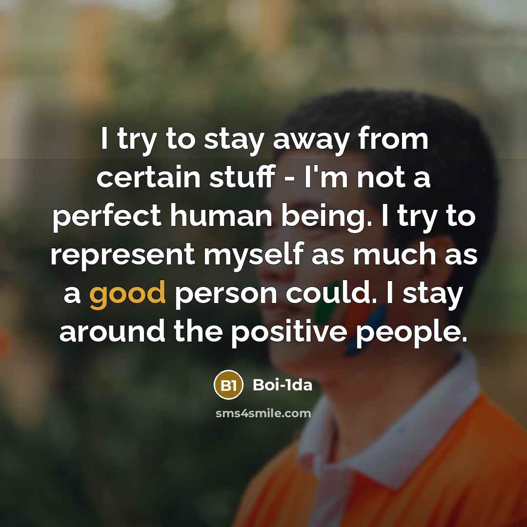 “I try to stay away from certain stuff - I'm…” quote by Boi-1da