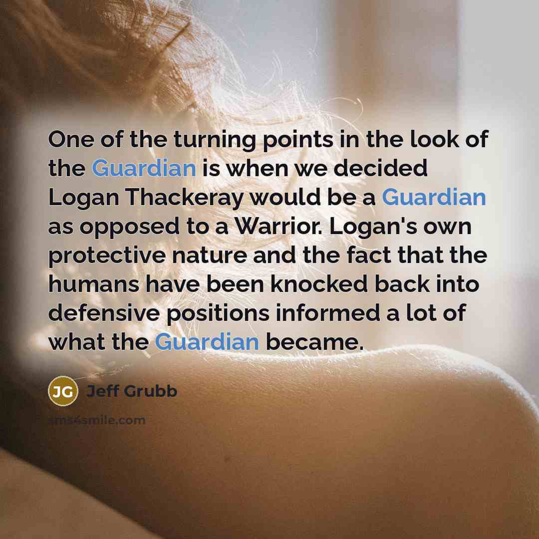 “One of the turning points in the look of the…” quote by Jeff Grubb