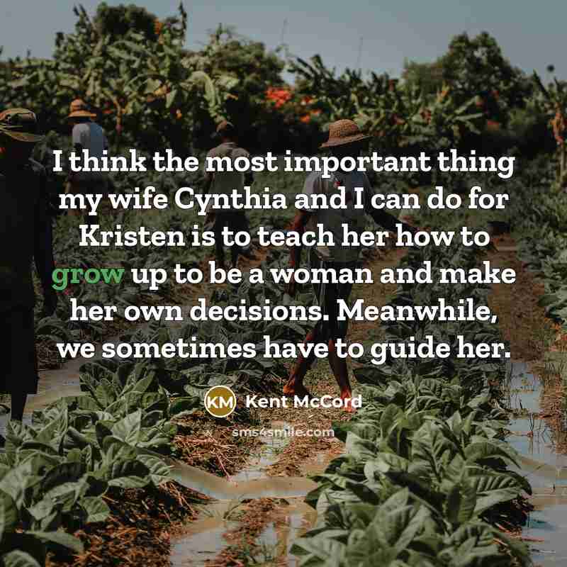 “I think the most important thing my wife Cynthia and…” quote by Kent McCord