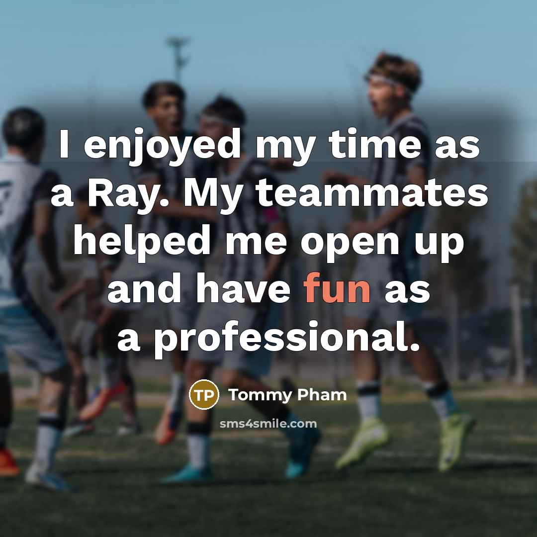 “I enjoyed my time as a Ray. My teammates helped…” quote by Tommy Pham