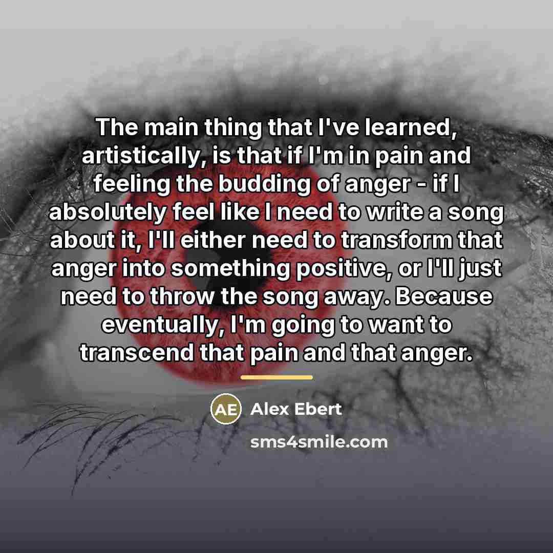 “The main thing that I've learned, artistically, is that if…” quote by Alex Ebert