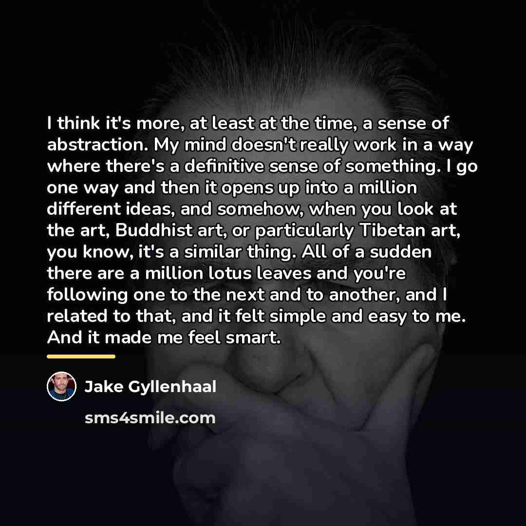 “I think it's more, at least at the time, a…” quote by Jake Gyllenhaal