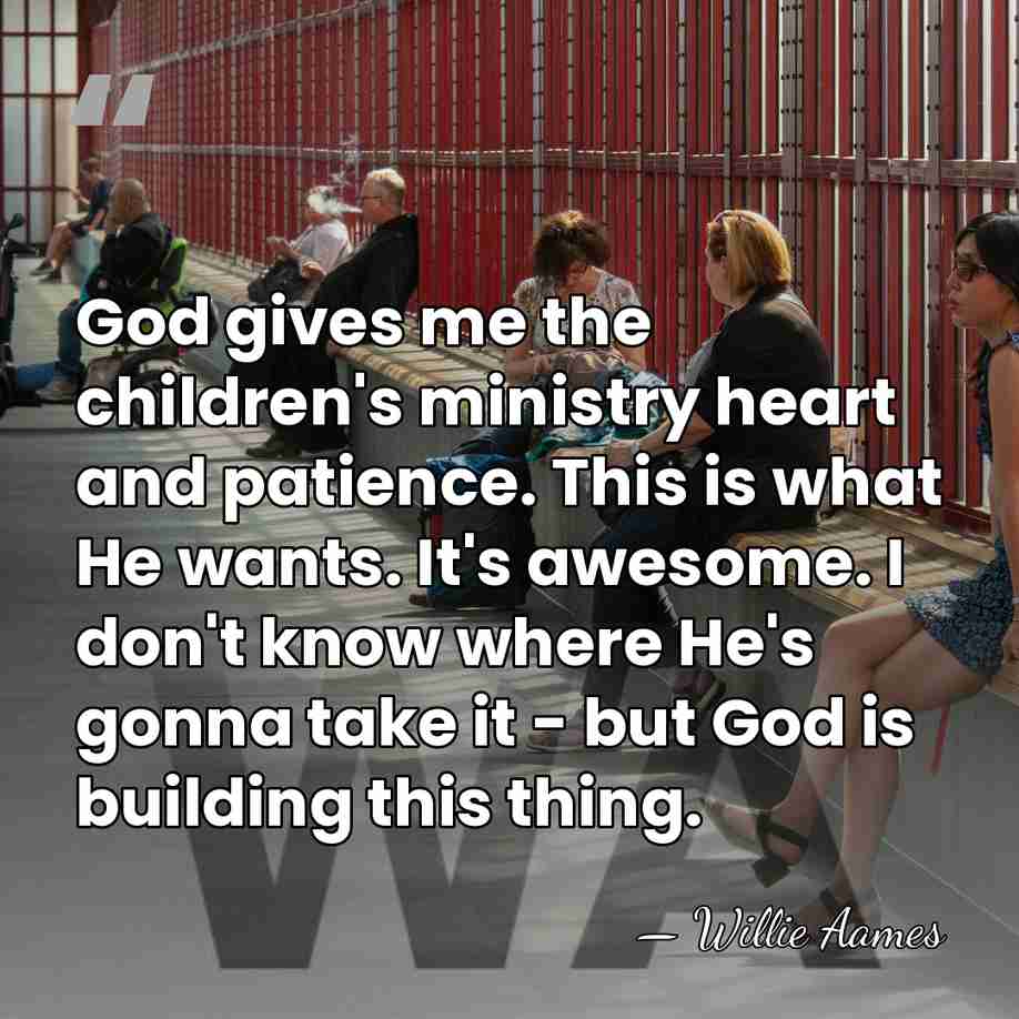 God gives me the children's ministry heart and patience. This is what&hellip; - Willie Aames