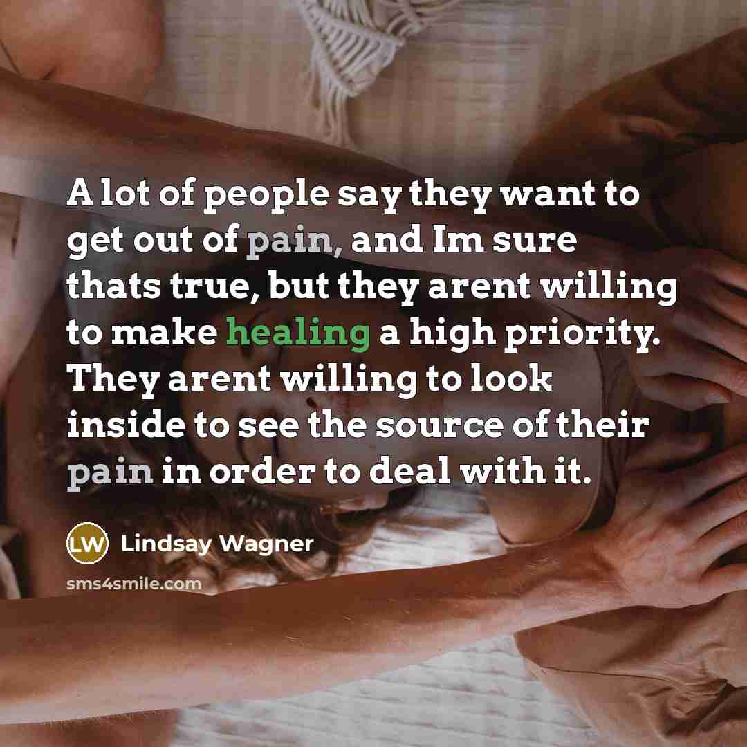 “A lot of people say they want to get out…” quote by Lindsay Wagner