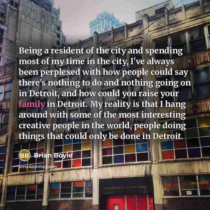 “Being a resident of the city and spending most of…” quote by Brian Boyle