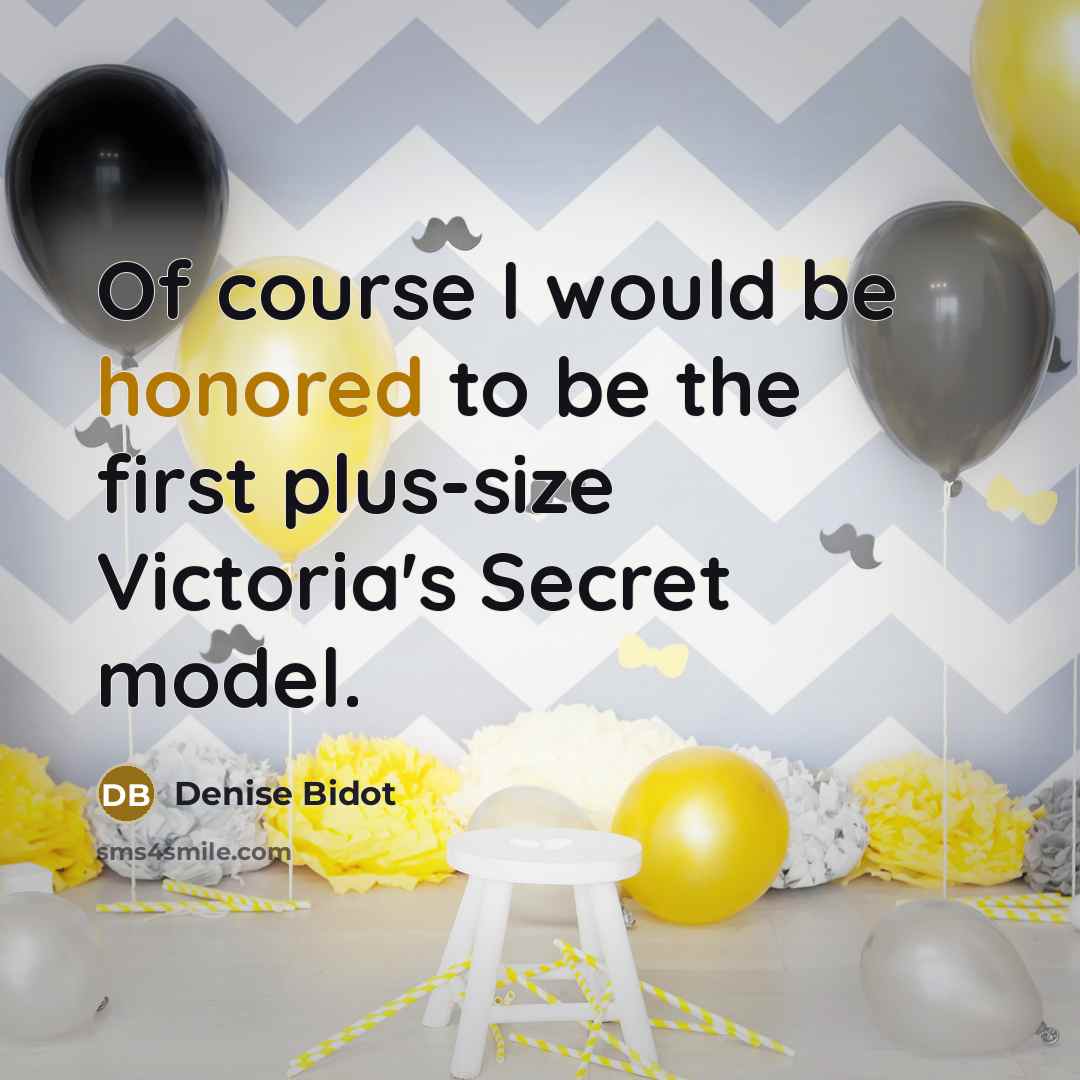 “Of course I would be honored to be the first…” quote by Denise Bidot