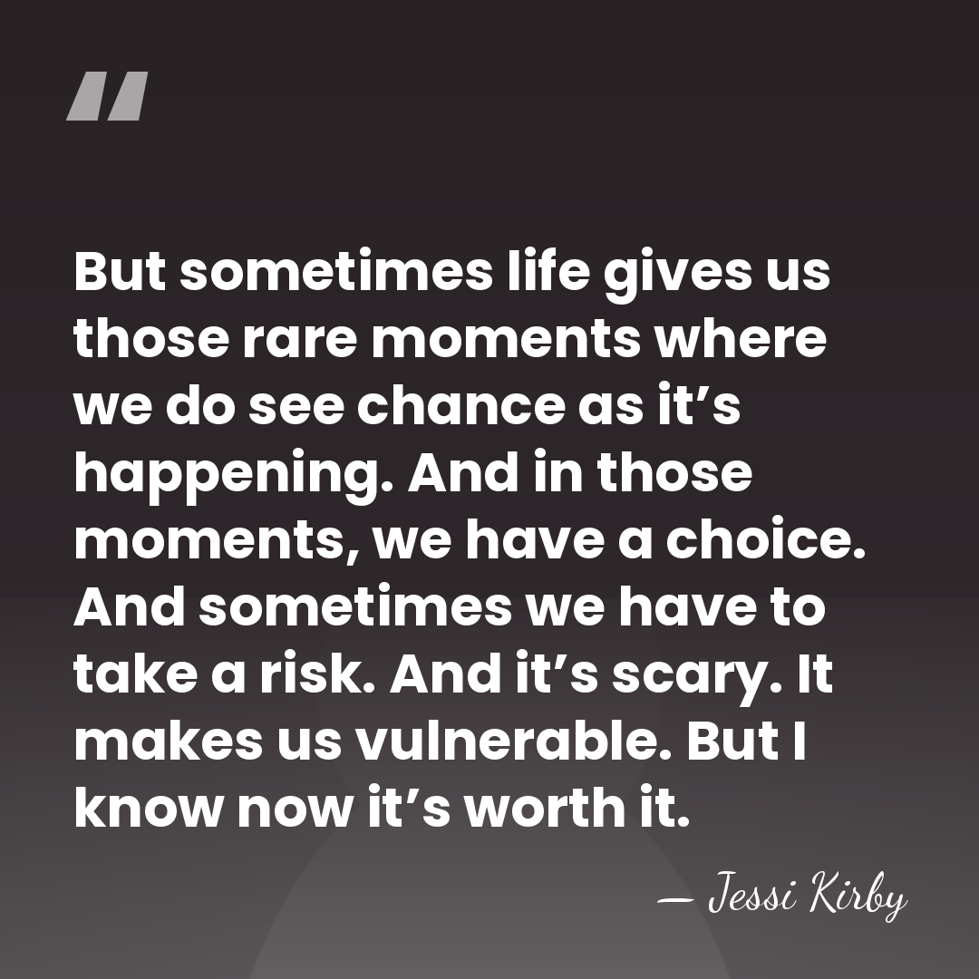 But sometimes life gives us those rare moments where we do see&hellip; - Jessi Kirby