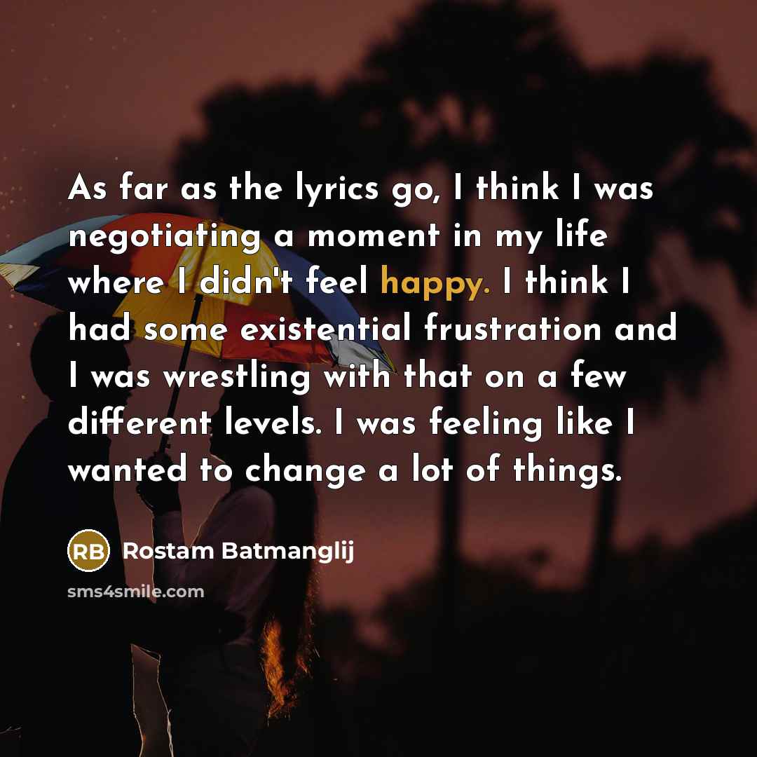 “As far as the lyrics go, I think I was…” quote by Rostam Batmanglij