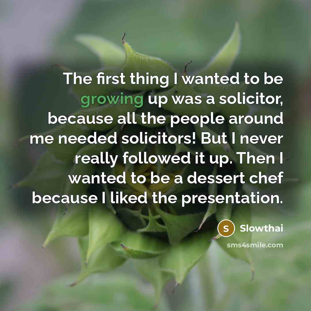 “The first thing I wanted to be growing up was…” quote by Slowthai