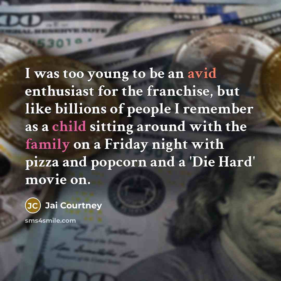 “I was too young to be an avid enthusiast for…” quote by Jai Courtney