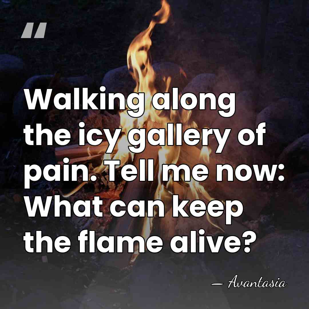 Walking along the icy gallery of pain. Tell me now: What can&hellip; - Avantasia