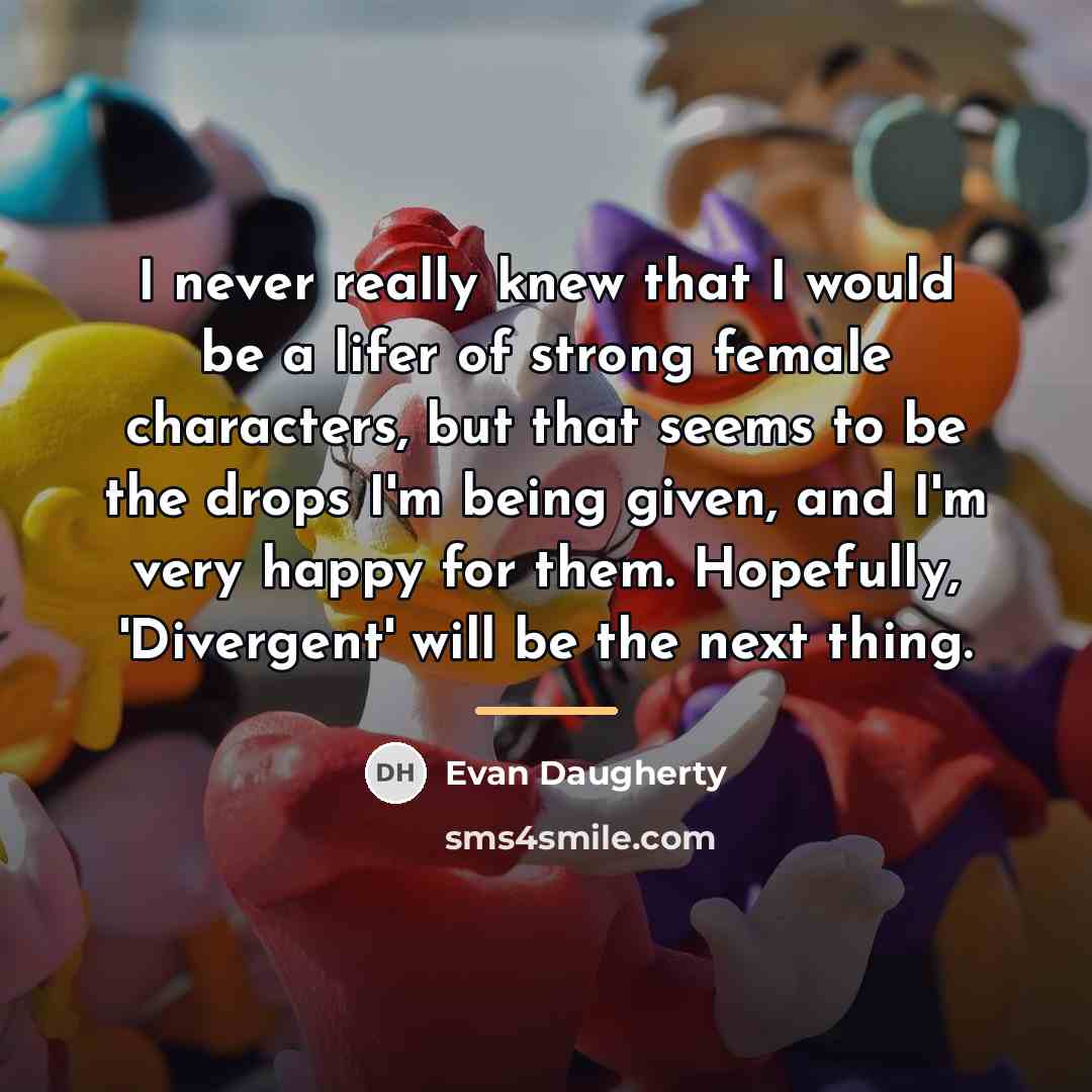 “I never really knew that I would be a lifer…” quote by Evan Daugherty