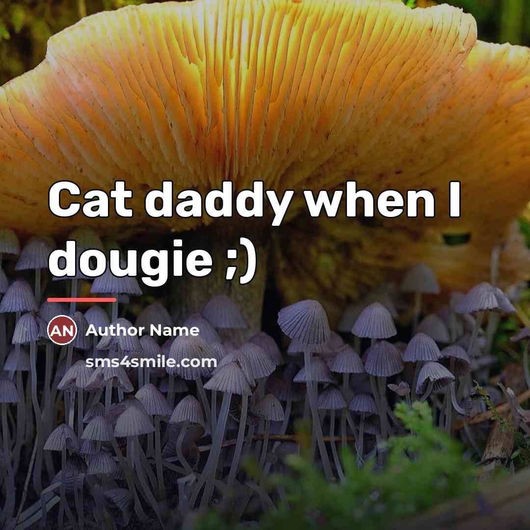 “Cat daddy when I dougie ;)…” quote by Author Name
