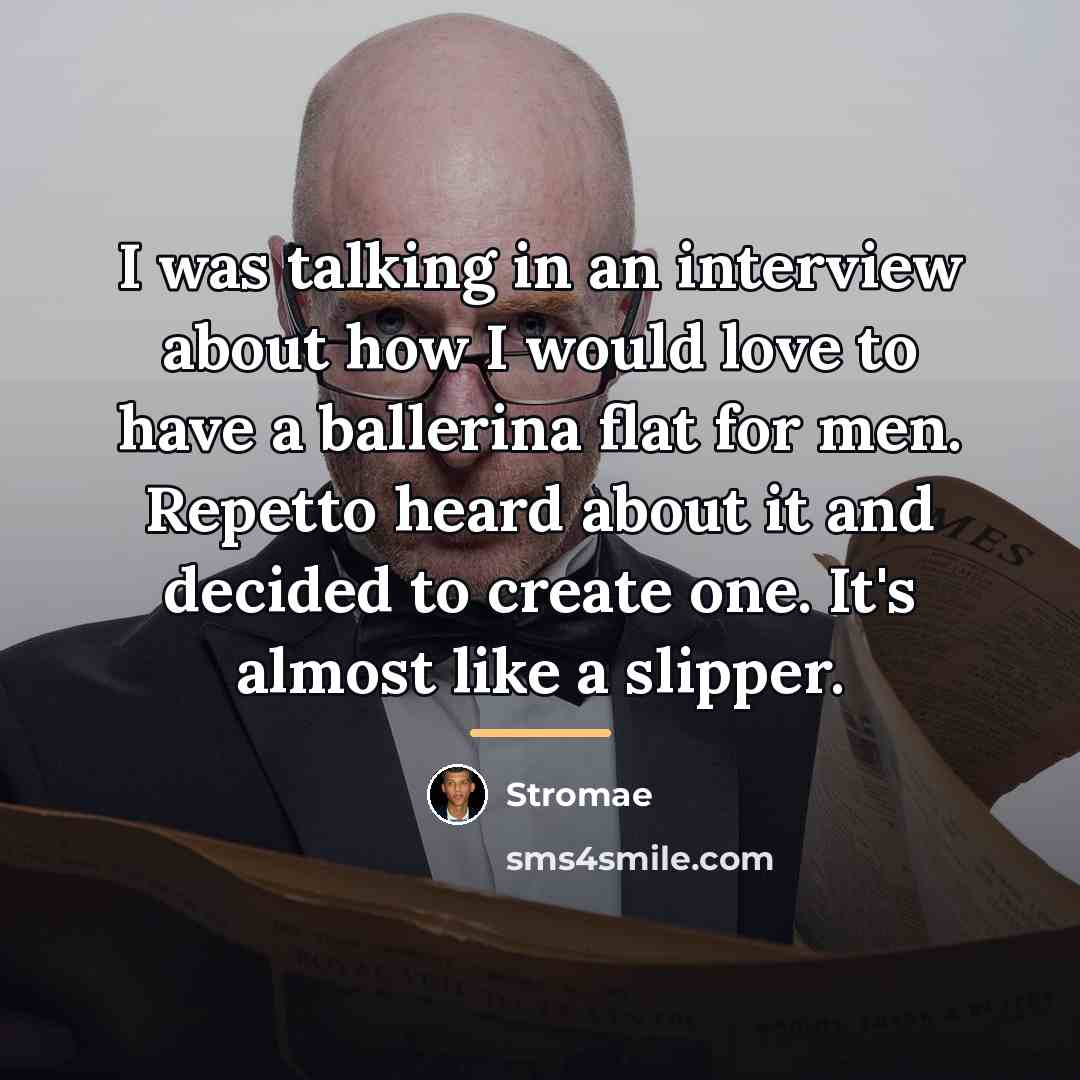 “I was talking in an interview about how I would…” quote by Stromae