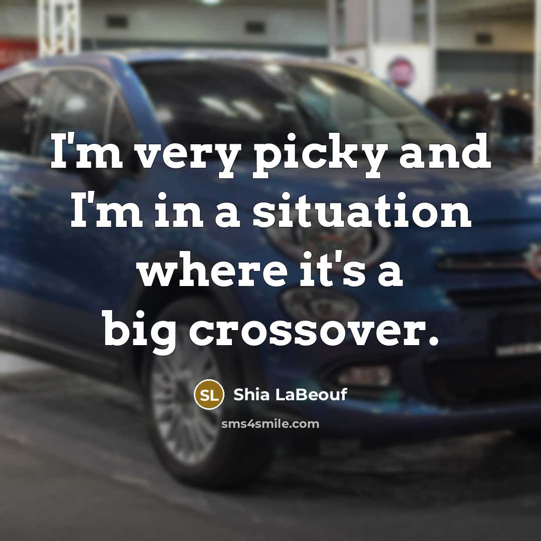 “I'm very picky and I'm in a situation where it's…” quote by Shia LaBeouf