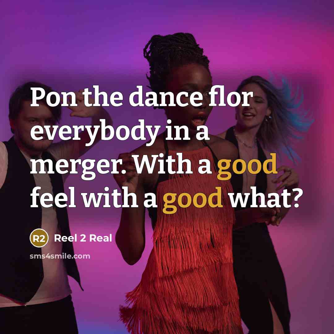“Pon the dance flor everybody in a merger. With a…” quote by Reel 2 Real
