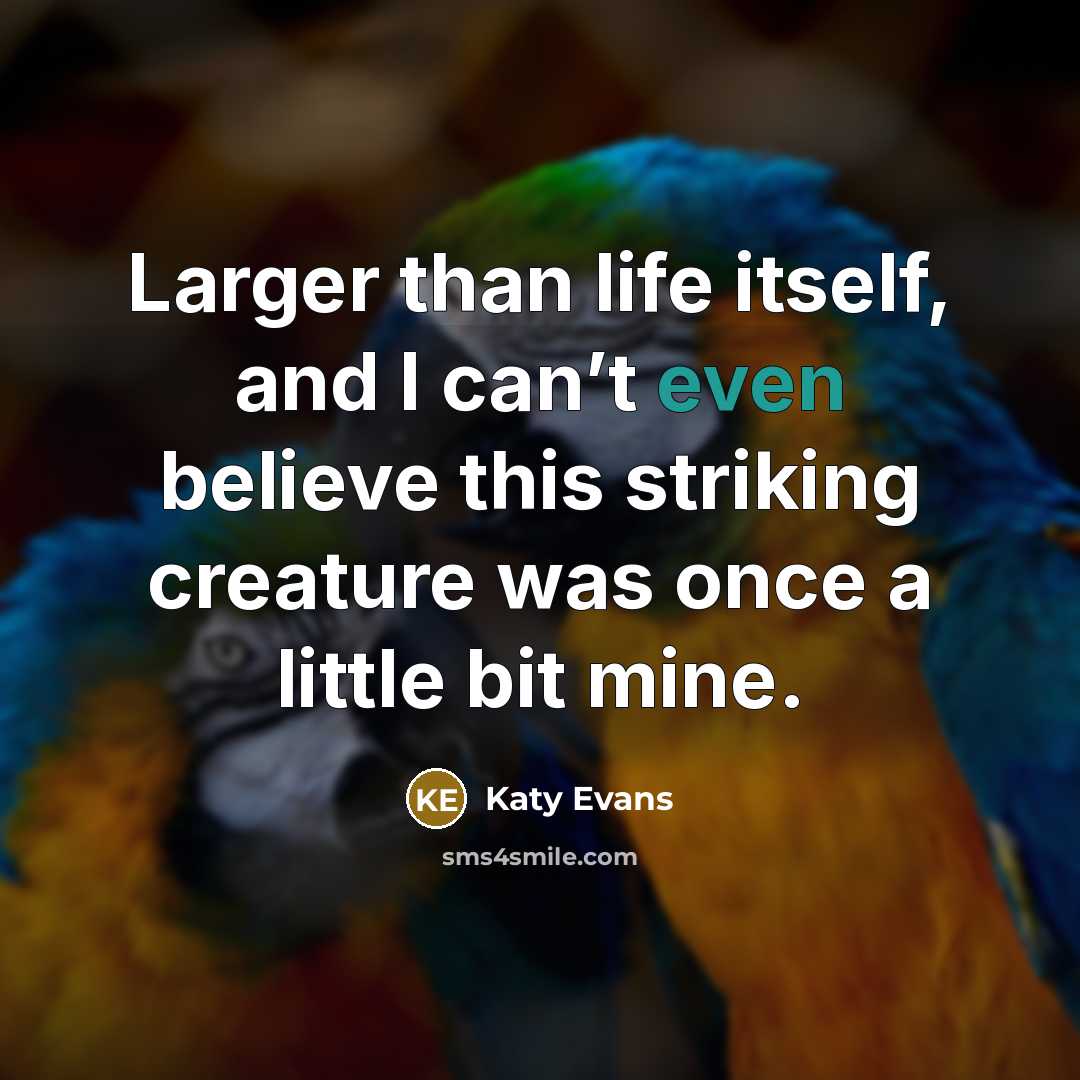 “Larger than life itself, and I can’t even believe this…” quote by Katy Evans