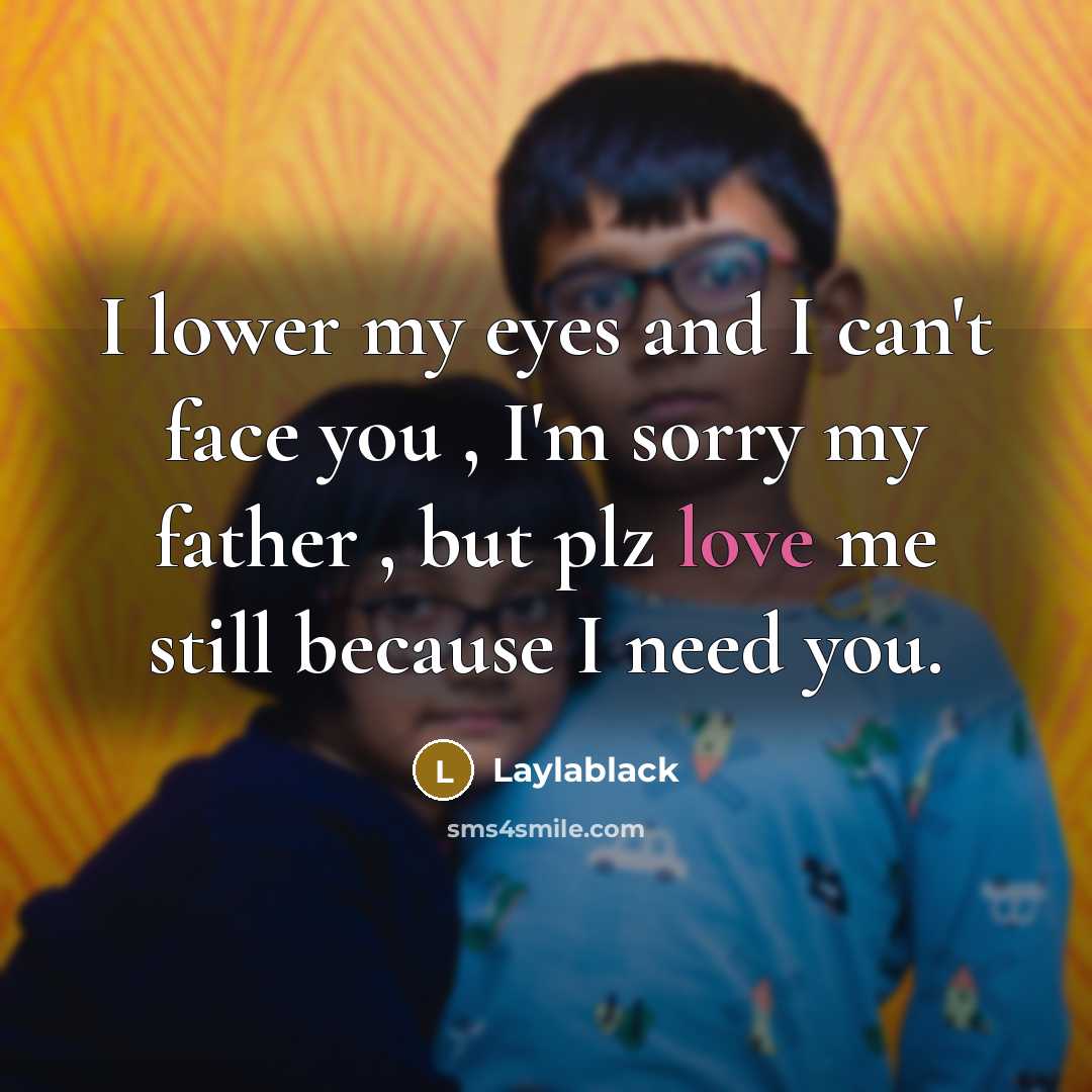“I lower my eyes and I can't face you ,…” quote by Laylablack