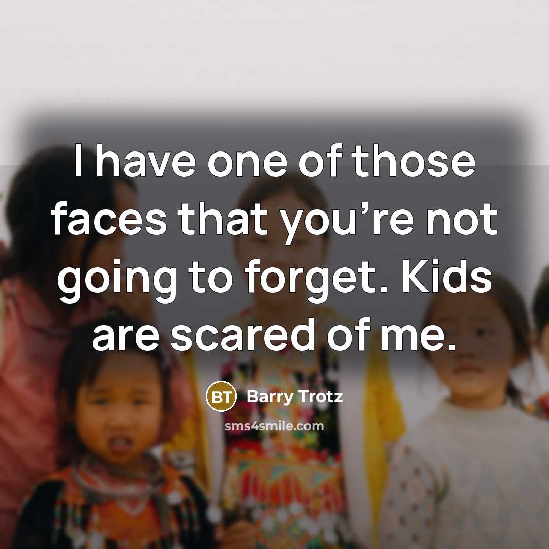 “I have one of those faces that you're not going…” quote by Barry Trotz