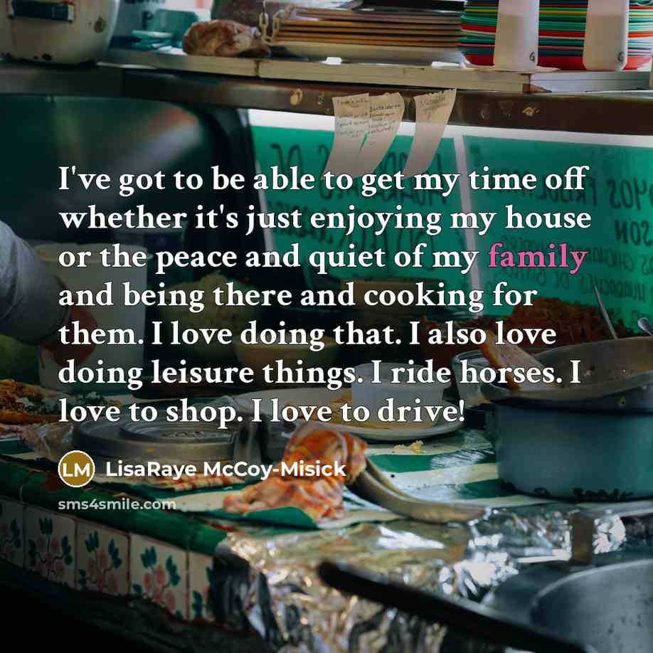 “I've got to be able to get my time off…” quote by LisaRaye McCoy-Misick
