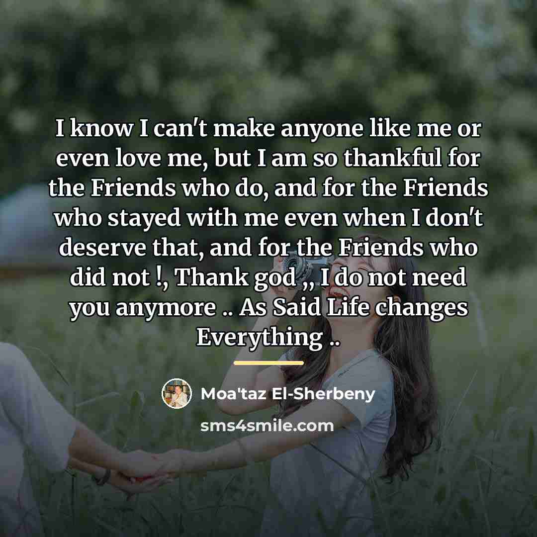 “I know I can't make anyone like me or even…” quote by Moa'taz El-Sherbeny