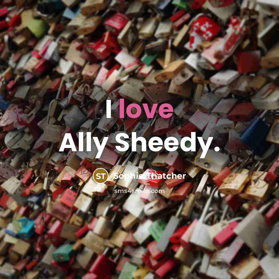 “I love Ally Sheedy.…” quote by Sophie Thatcher