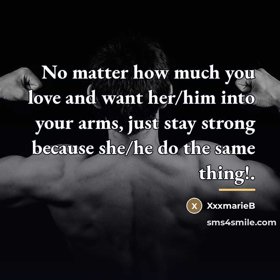 “No matter how much you love and want her/him into…” quote by XxxmarieB