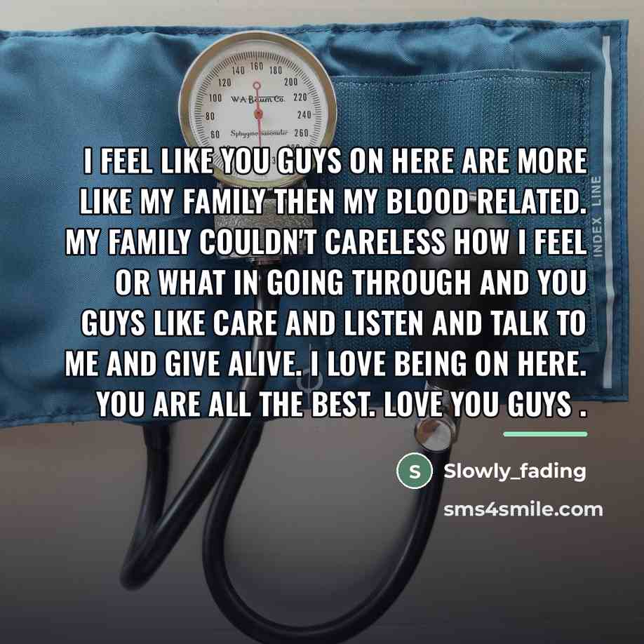 “I feel like you guys on here are more like…” quote by Slowly_fading