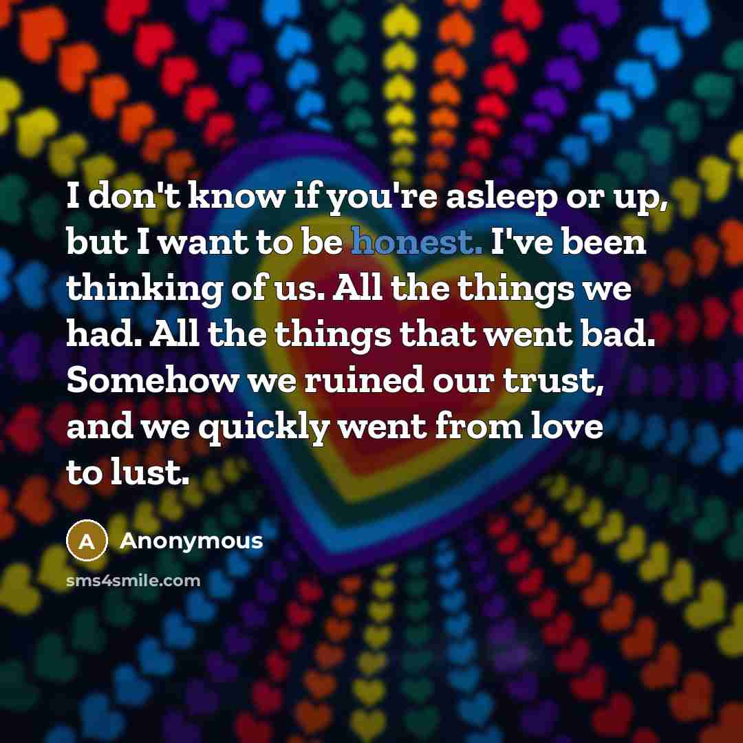 “I don't know if you're asleep or up, but I…” quote by Anonymous