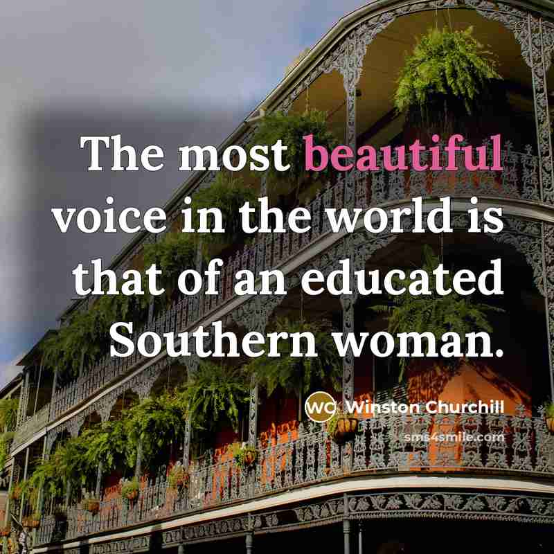 “The most beautiful voice in the world is that of…” quote by Winston Churchill