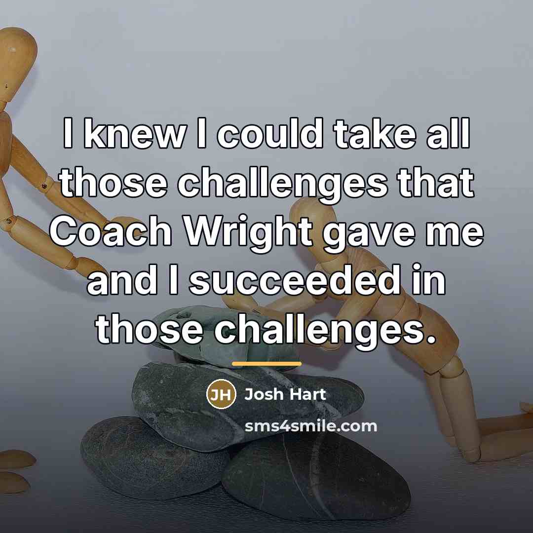 “I knew I could take all those challenges that Coach…” quote by Josh Hart