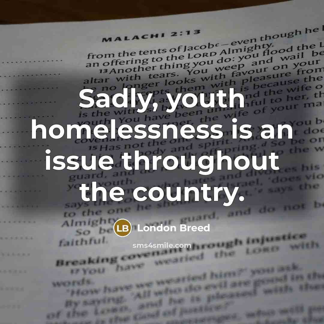 “Sadly, youth homelessness is an issue throughout the country.…” quote by London Breed