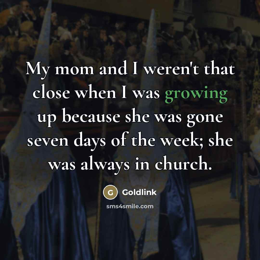 “My mom and I weren't that close when I was…” quote by Goldlink