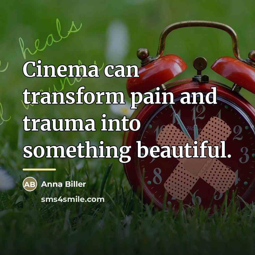 “Cinema can transform pain and trauma into something beautiful.…” quote by Anna Biller