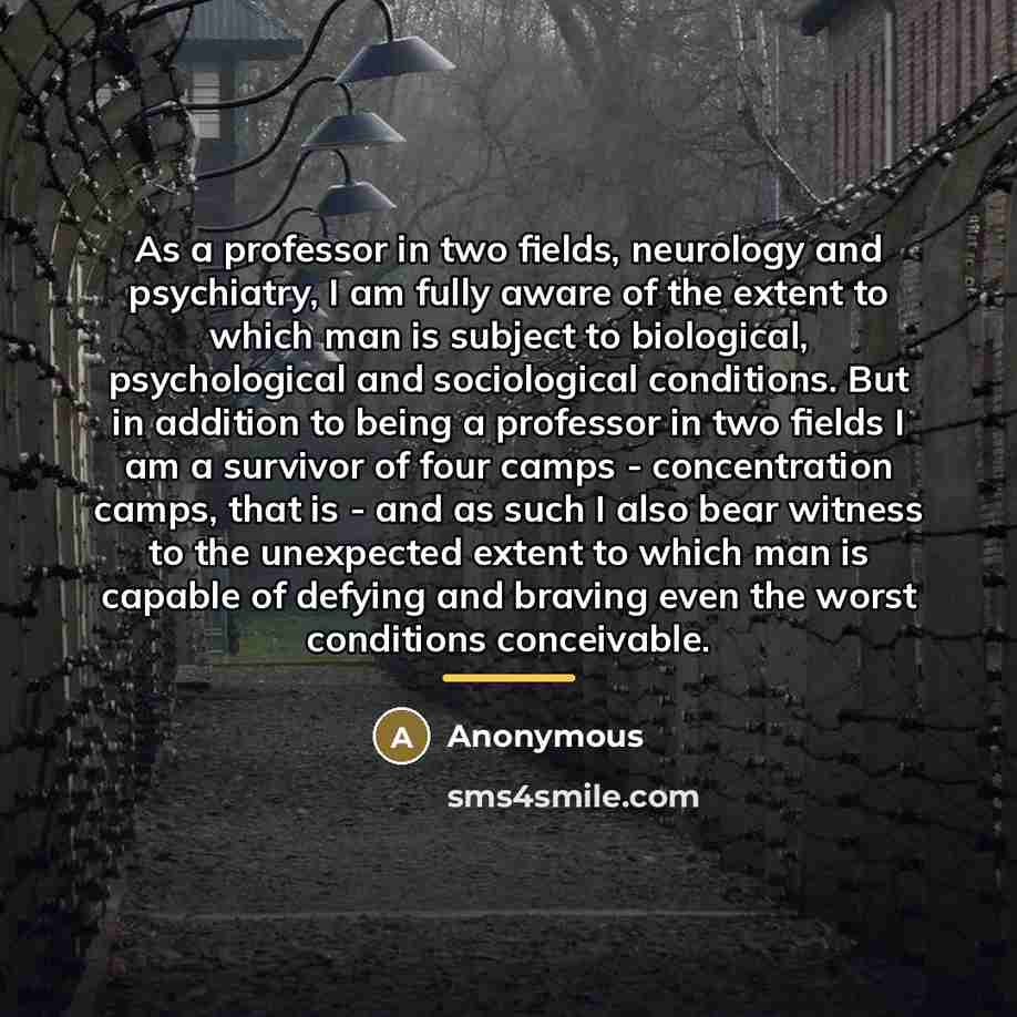 “As a professor in two fields, neurology and psychiatry, I…” quote by Anonymous