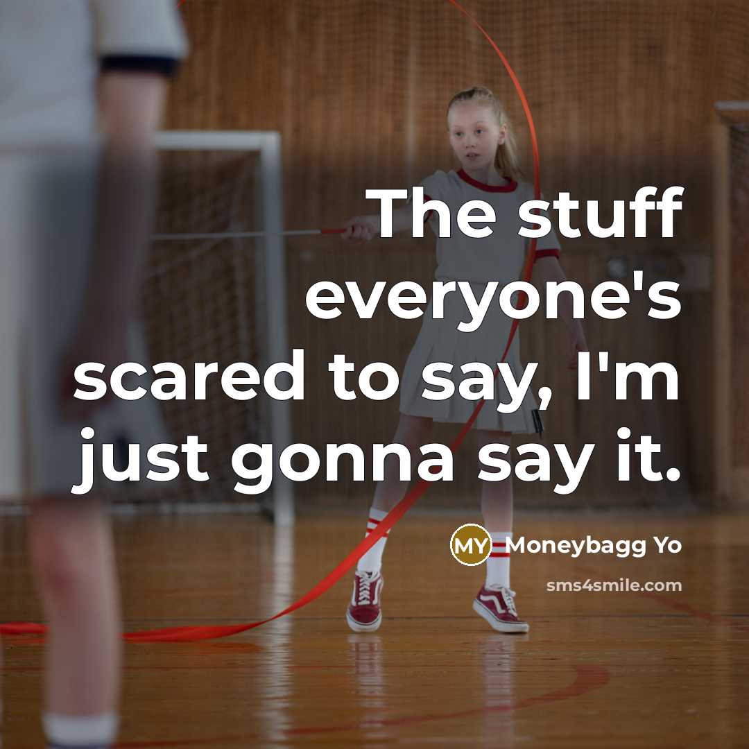 “The stuff everyone's scared to say, I'm just gonna say…” quote by Moneybagg Yo