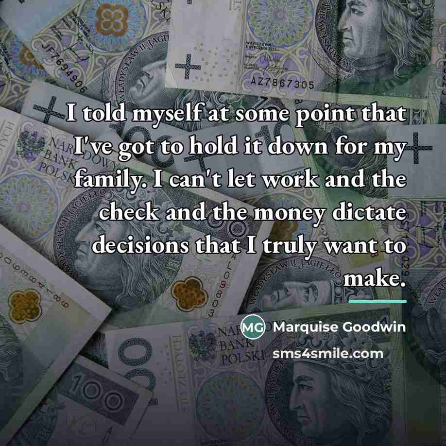 “I told myself at some point that I've got to…” quote by Marquise Goodwin