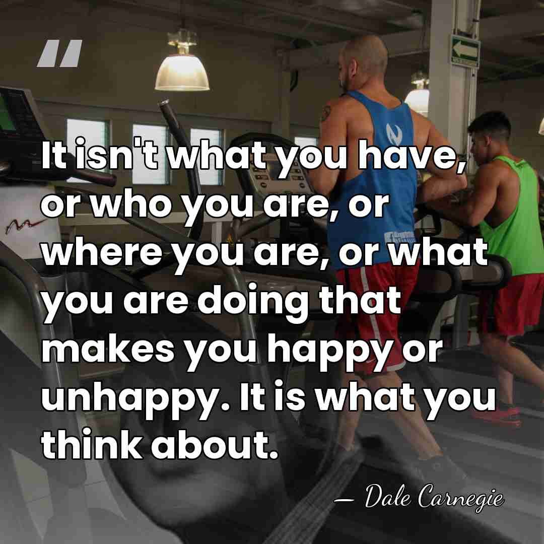 It isn't what you have, or who you are, or where you&hellip; - Dale Carnegie