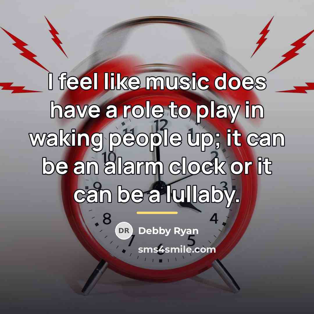 “I feel like music does have a role to play…” quote by Debby Ryan