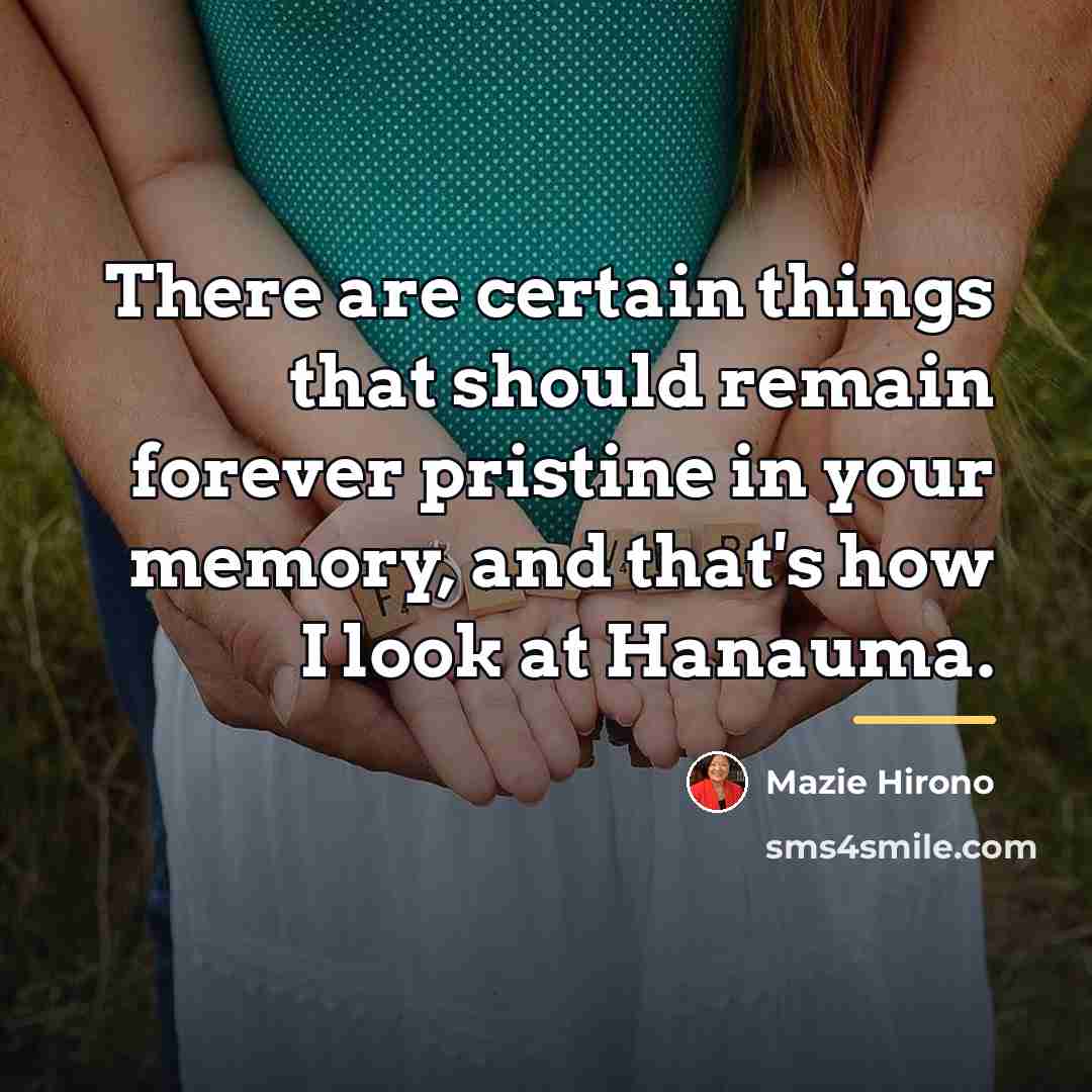 “There are certain things that should remain forever pristine in…” quote by Mazie Hirono