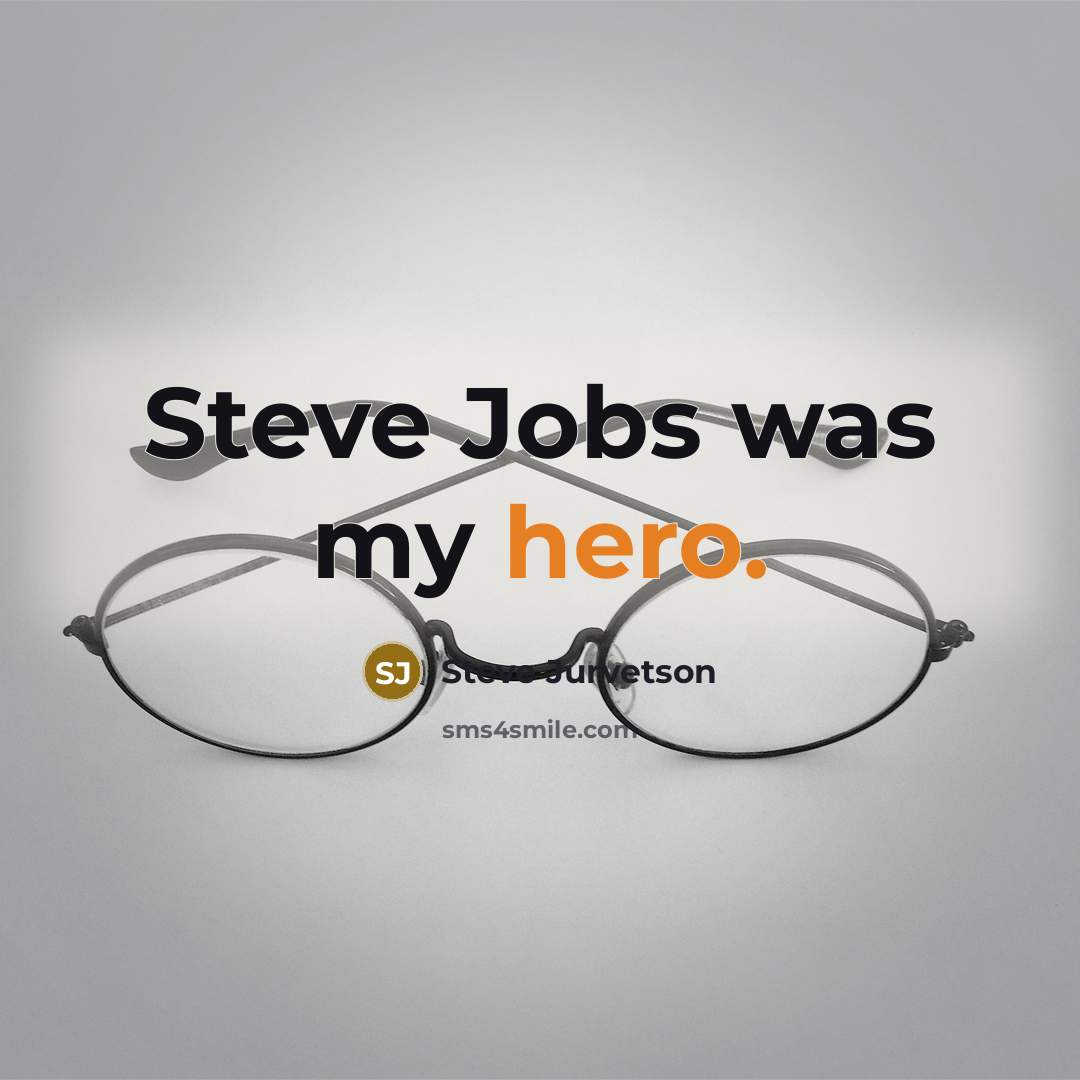 “Steve Jobs was my hero.…” quote by Steve Jurvetson