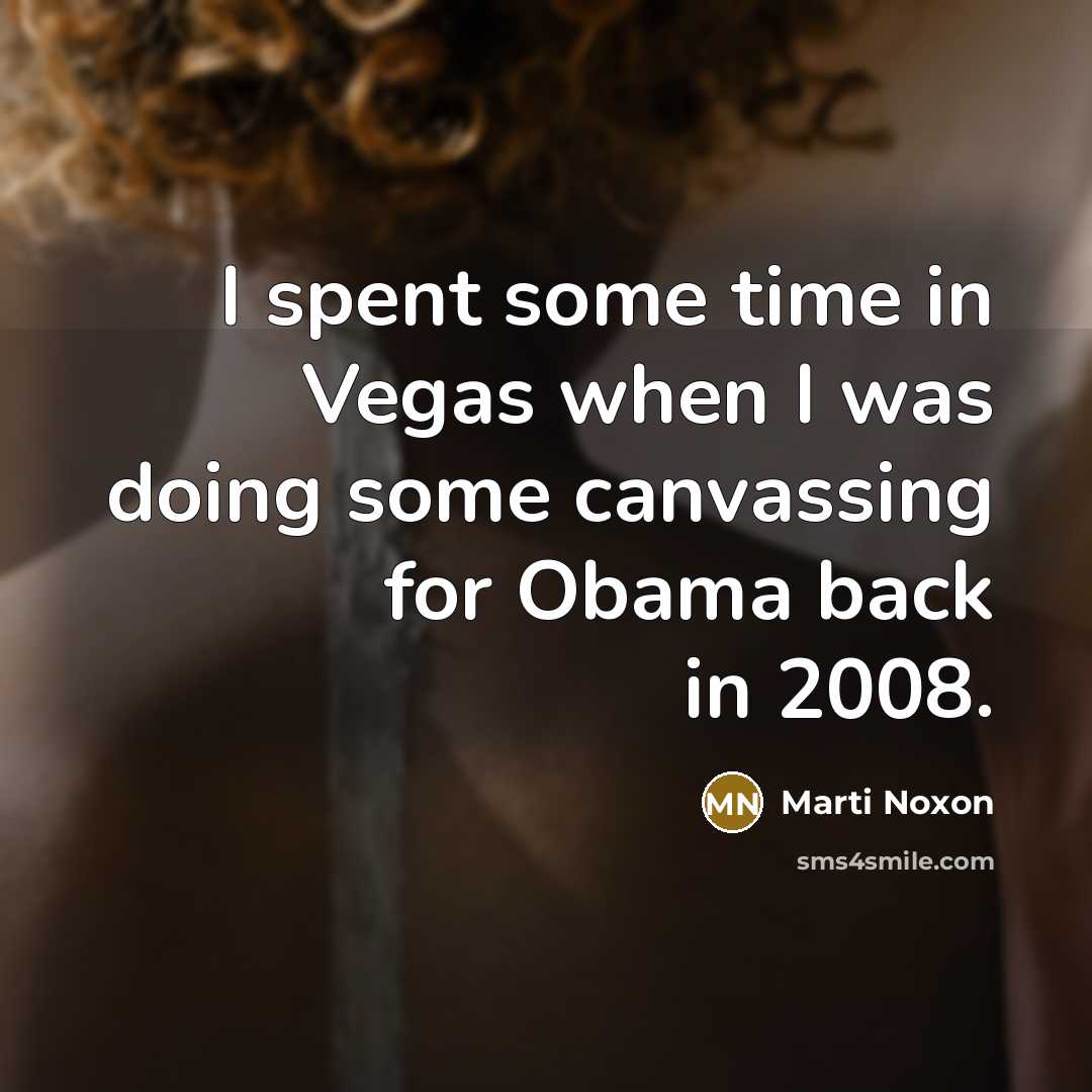 “I spent some time in Vegas when I was doing…” quote by Marti Noxon