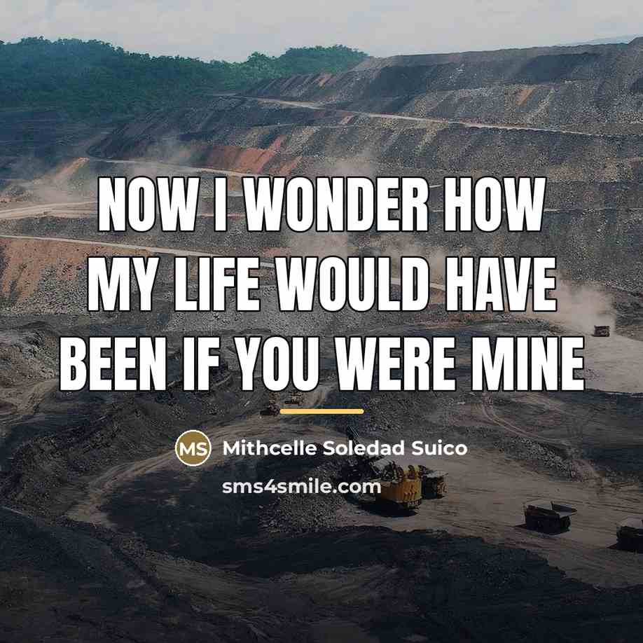 “Now I wonder how my life would have been if…” quote by Mithcelle Soledad Suico