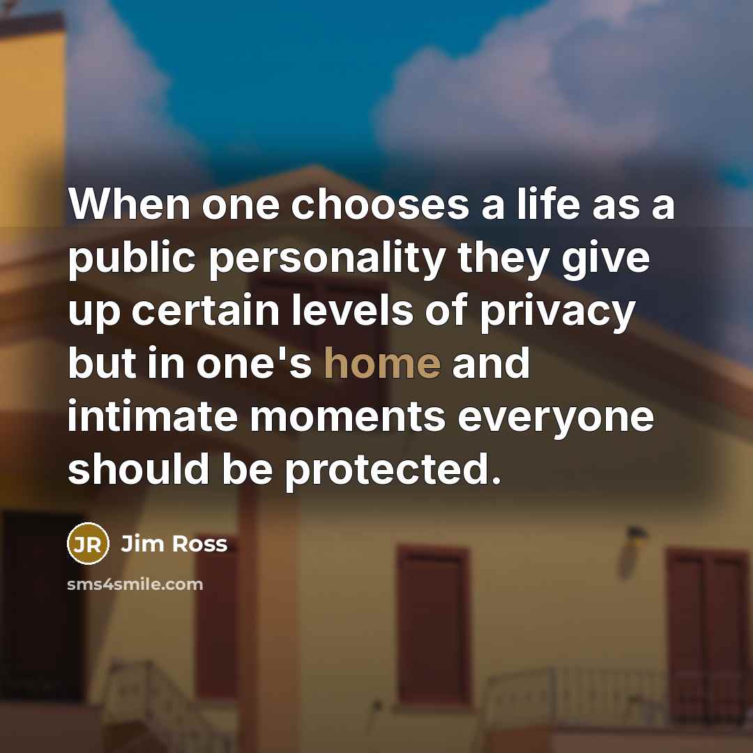 “When one chooses a life as a public personality they…” quote by Jim Ross