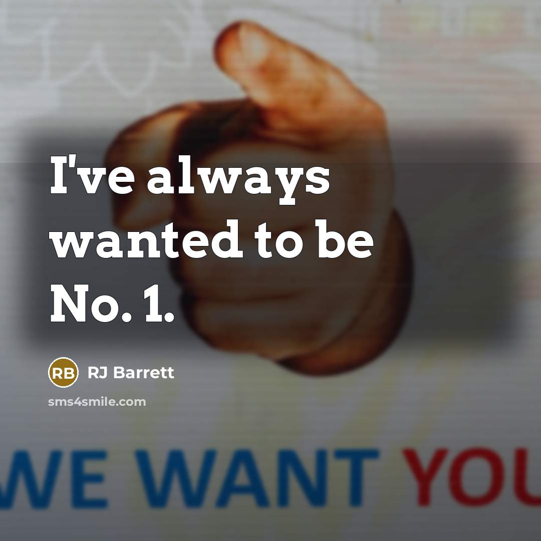 “I've always wanted to be No. 1.…” quote by RJ Barrett