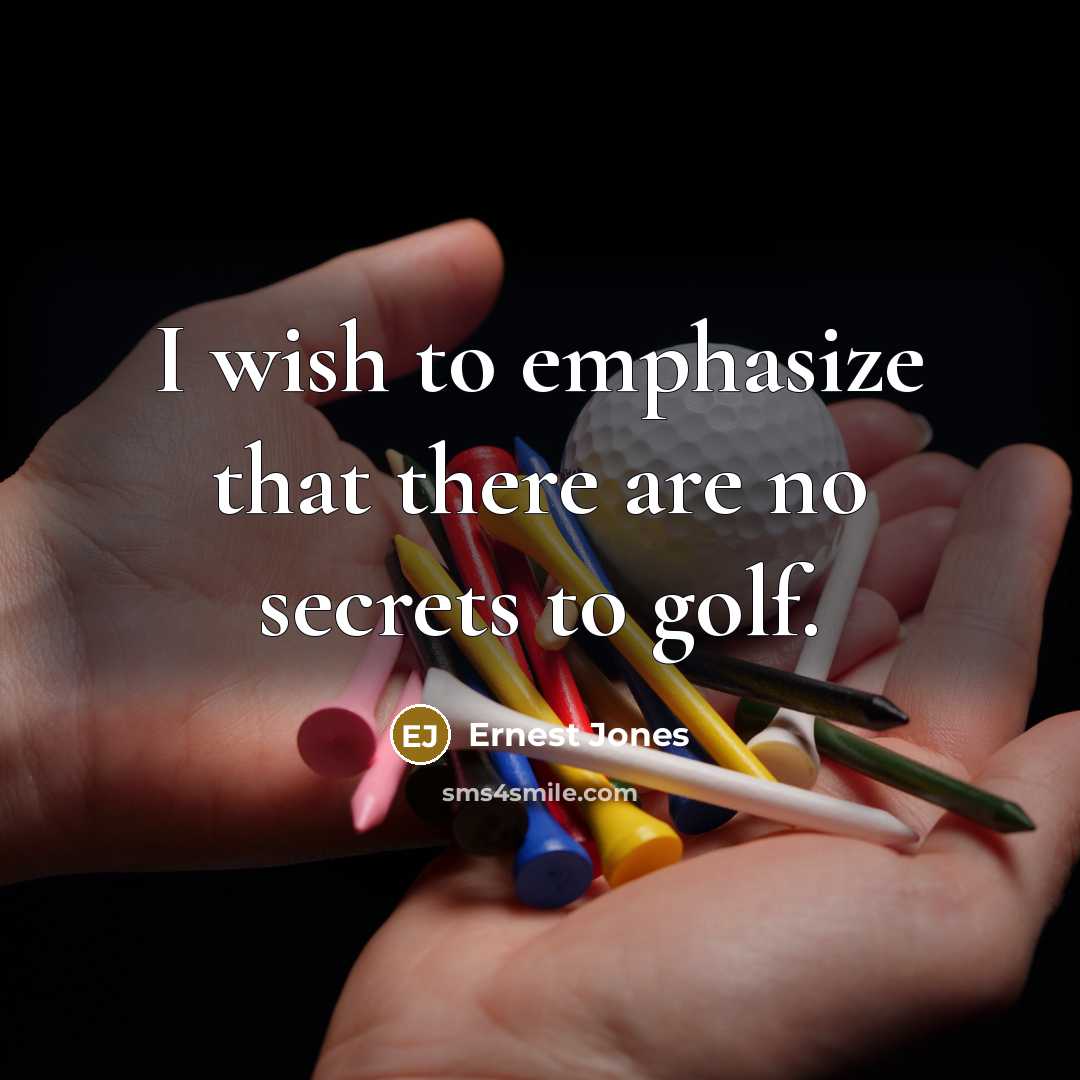 “I wish to emphasize that there are no secrets to…” quote by Ernest Jones