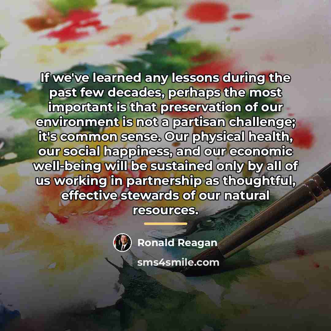 “If we've learned any lessons during the past few decades,…” quote by Ronald Reagan
