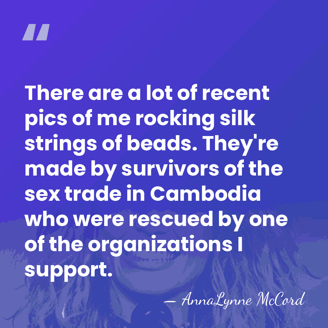 There are a lot of recent pics of me rocking silk strings&hellip; - AnnaLynne McCord