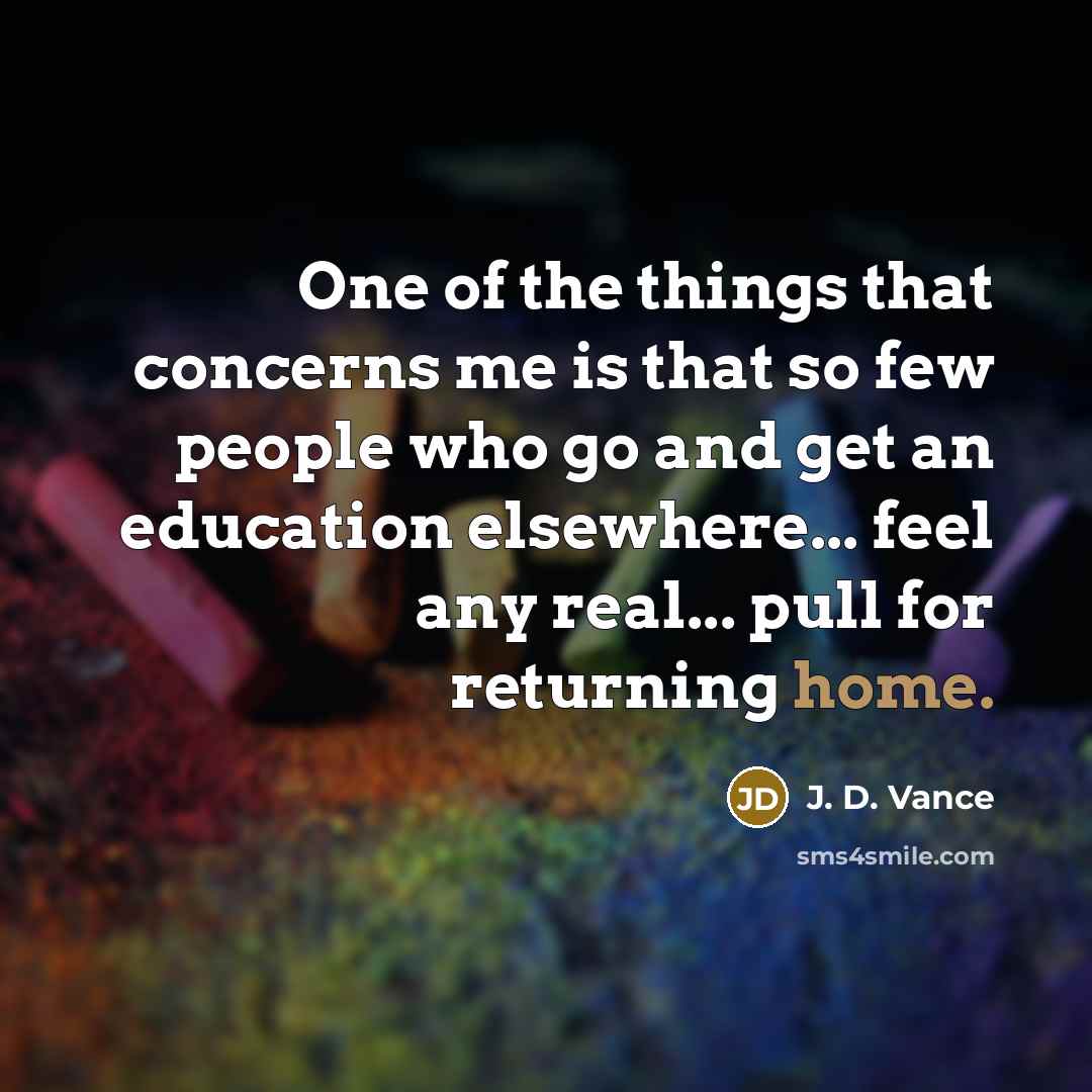 “One of the things that concerns me is that so…” quote by J. D. Vance